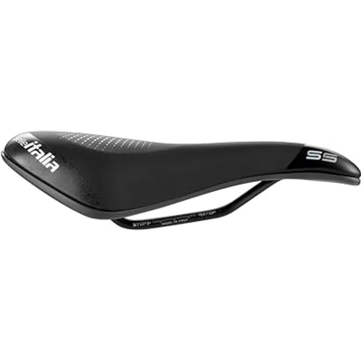 Selle Italia S5 Superflow, Velosattel mit gelpolsterter Druckentlastung und Hi-Viz-Einsätzen – Bild 3