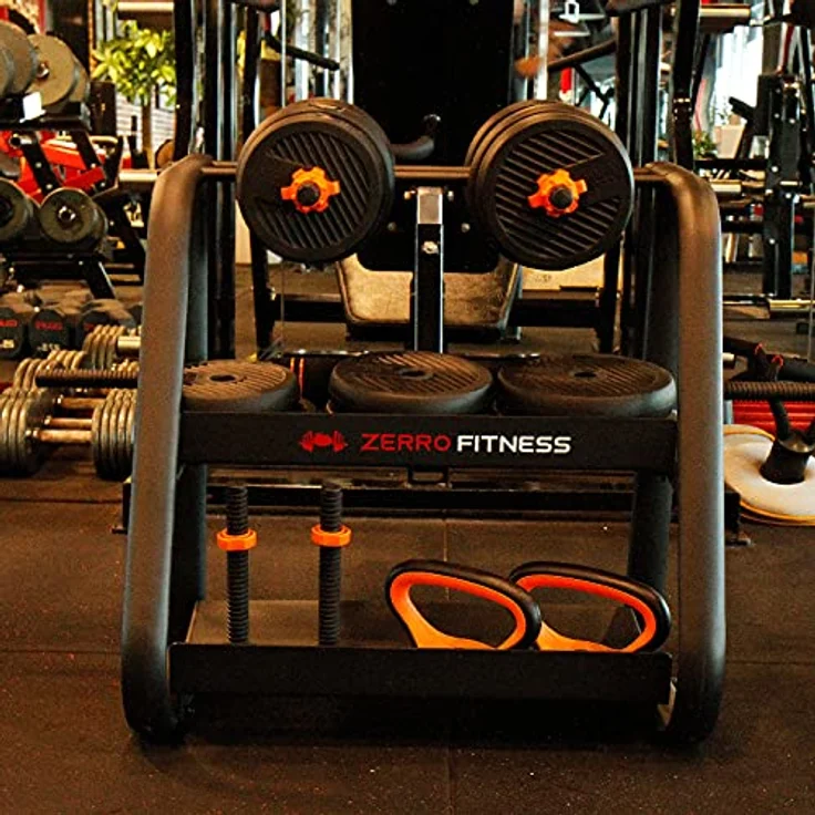 CCLIFE Hanteln Set 2er Kurzhanteln Langhanteln verstellbar 20 30 40kg Hantelset professionell Dumbbell mit Verbindungsstahlrohr Gewichten - Preisvergleich – Bild 4
