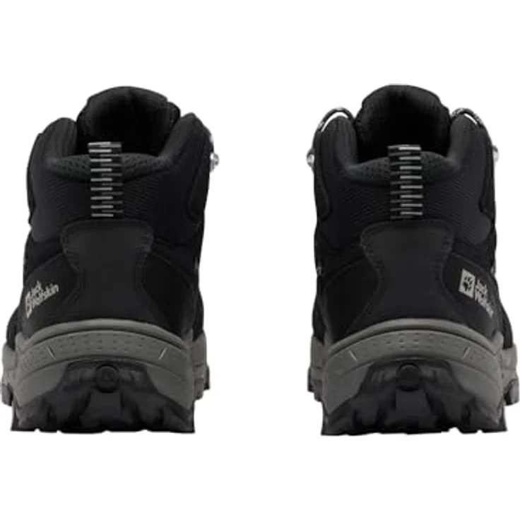 Jack Wolfskin Vojo Tour Texapore Mid M, Herren Wanderschuhe mit wasserdichtem Wetterschutz, grau – Bild 4