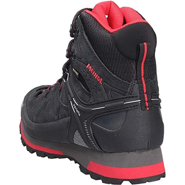 Meindl Tonale GTX, Herren Wanderschuhe mit Variofix 3 Fersenfixierung, Größe 42, Schwarz – Bild 3