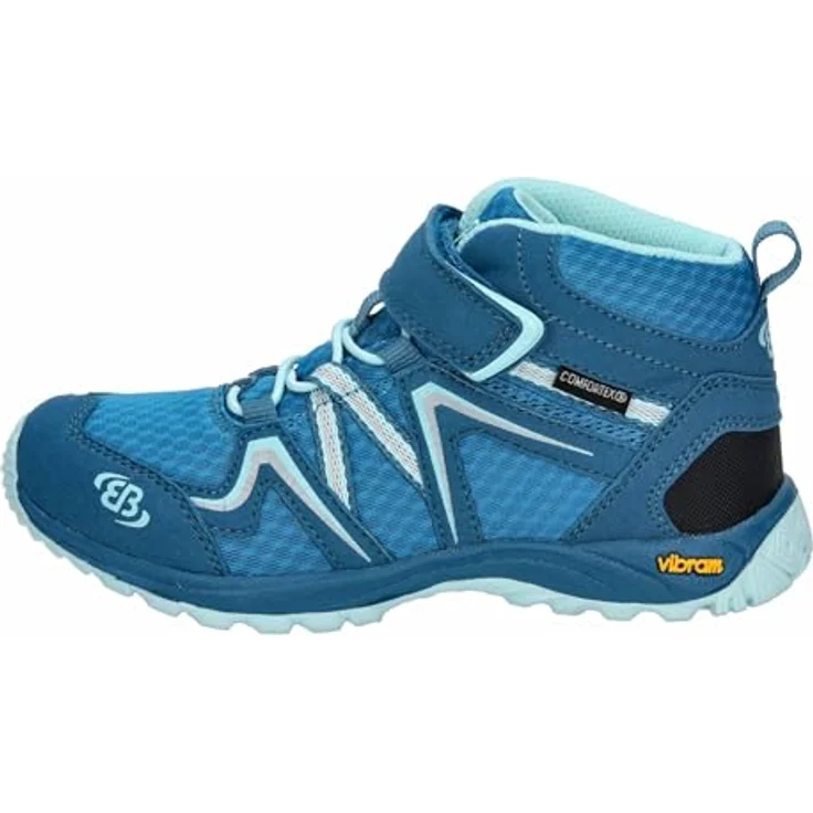 Brütting Rockwall 31, Outdoorstiefel für Kinder mit Comfortex-Klimamembran und rutschfester Vibram-Laufsohle, schwarz – Bild 2