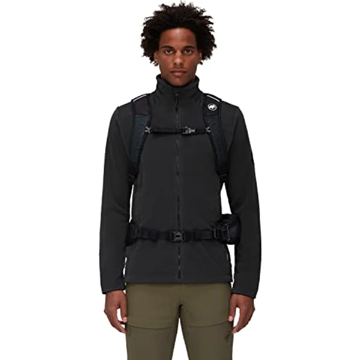 Mammut Lithium 15, Kleiner Wanderrucksack für Damen und Herren, Trinksystem-kompatibel, Leichter Sportrucksack mit 15l Volumen, Black Sapphire – Bild 4