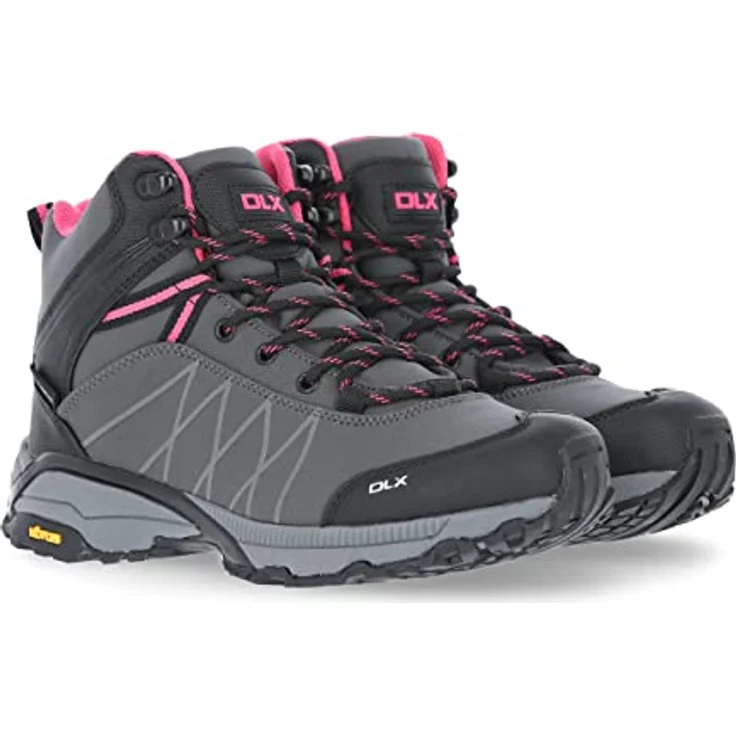 DLX Arlington II, Dlx Wanderstiefel für Damen, wasserdicht, atmungsaktiv, anthrazit – Bild 7