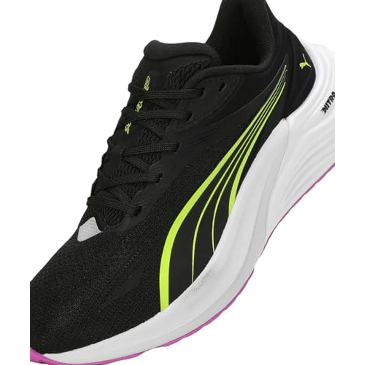 Puma Electrify NITRO 4 Wn, Damen Laufschuhe mit NITROFOAM™ und PROFOAMLITE Dämpfung, Schwarz, Größe 40 – Bild 7