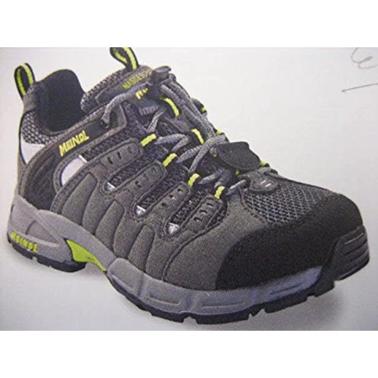 Meindl Nebraska Wanderschuh, schwarz, aus Nubukleder mit Clima Fußbett AIR-ACTIVE® und Meindl Magic Light Trail Sohle, ca. 410g (Gr. 8) – Bild 2