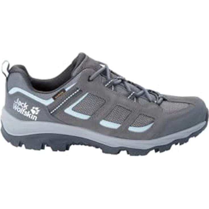Jack Wolfskin VOJO 3 TEXAPORE LOW W, wasserdichter Wanderschuh mit atmungsaktiver Membran und rutschfestem Sohlenprofil, grau – Bild 3