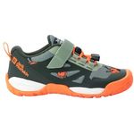 Jack Wolfskin SMILEYWORLD LOW K Outdoorschuh, strapazierfähiger Wanderschuh mit Schnellschnürsystem und griffiger Gummisohle