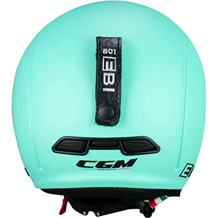 CGM Ebi Mono, Velohelm, 55 - 56 cm, leicht, mit integrierter Belüftung und reflektierenden Elementen – Bild 2