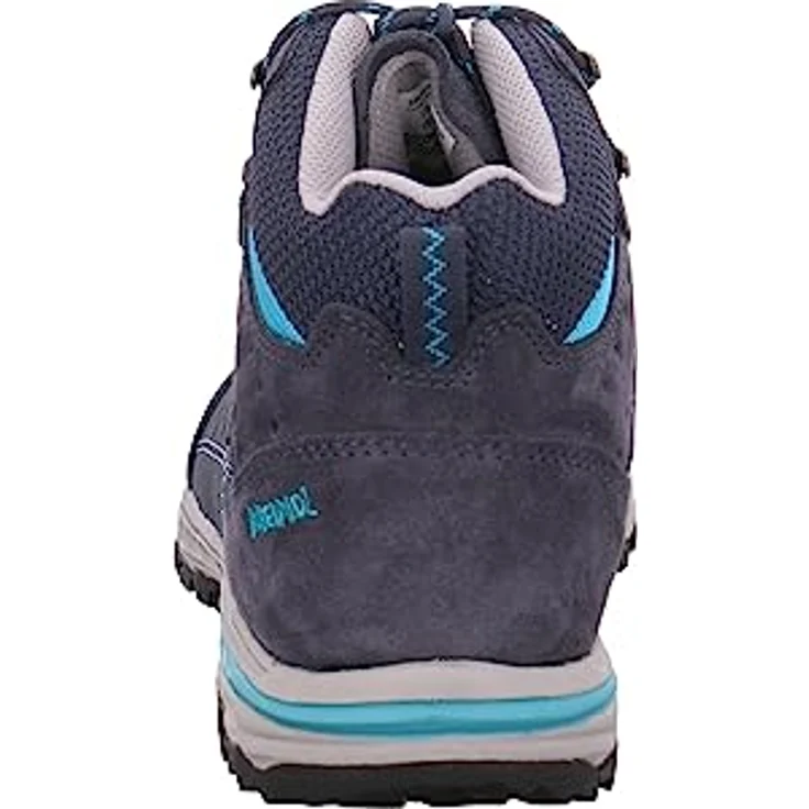 Meindl Damen Leichtwanderschuhe "Durban Gtx Mid", Knöchelhohe Wanderschuhe mit Gore-Tex-Membran für optimalen Wetterschutz, Schwarz – Bild 2