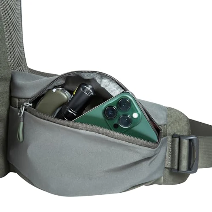 Tatonka Pyrox Trekkingrucksack, 65 cm, 100% Polyamid, braun, mit seitlichen Außentaschen – Bild 5
