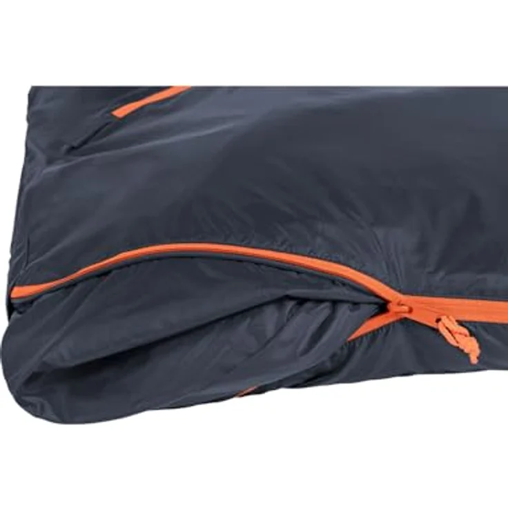 Jack Wolfskin Unisex Jugend Grow UP Dreamer Mumienschlafsack, Night Blue, Left - Kunstfaserschlafsack, ergonomischer Reißverschluss, bluesign-zertifiziert – Bild 5