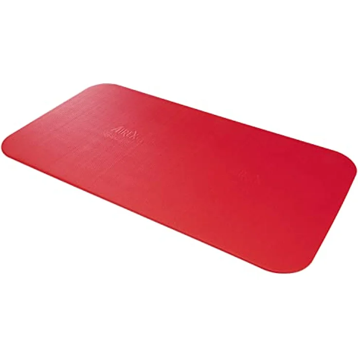 Airex Gymnastikmatte Corona 200, rutschfeste Trainingsmatte mit antibakterieller Veredlung, rot, 200 cm x 100 cm, 1,5 cm Dicke – Bild 1