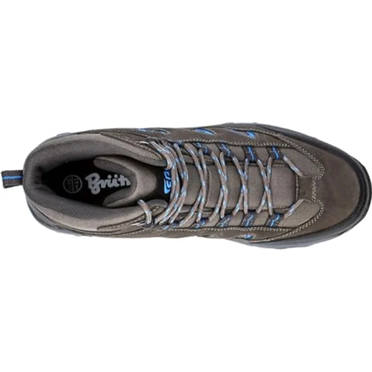 Brütting Nevada, Herren Wanderschuhe aus Veloursleder und Nylon, grau, mit Comfortex-Klimamembrane und rutschfester Gummilaufsohle, Größe 42 – Bild 5