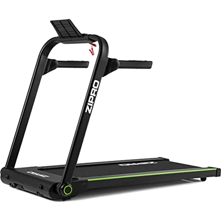 Zipro klappbares Treadmill Jogger, Laufband mit Fernbedienung und LED Display, Walking pad Geschwindigkeit von 1-6 km/und 1 PS Motor, Belastbar bis 110kg, LED-Anzeige - Preisvergleich – Bild 4