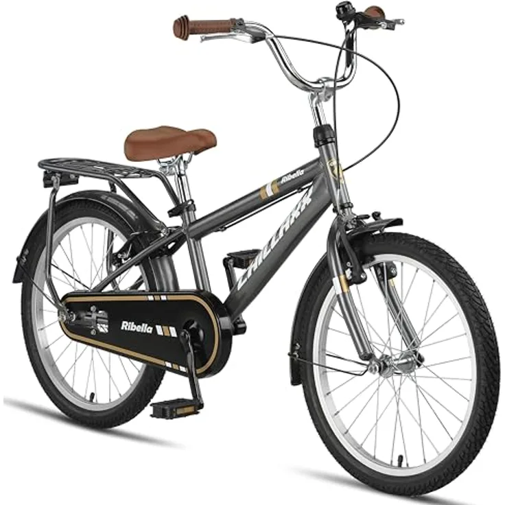 Sidelja GmbH Kinderfahrrad Ribella, Cityrad für Kinder, ideal für erste Fahrradtouren