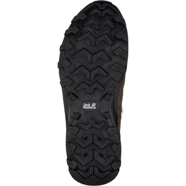 Jack Wolfskin Refugio Texapore Mid M, Herren Wanderschuhe, robustes Veloursleder, braun – Bild 6