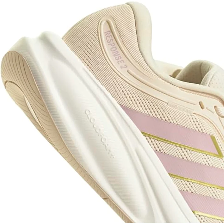 ADIDAS Damen Laufschuh Response 2 W, leichtes Mesh-Obermaterial, Cloudfoam EVA-Zwischensohle, Gummiaußensohle, sportlicher Look – Bild 5