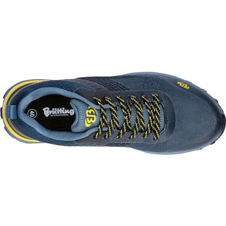 Brütting Mount Batur, Herren Wanderschuhe, wasserfest, atmungsaktiv, Comfortex-Membran, blau, Größe 42 – Bild 5