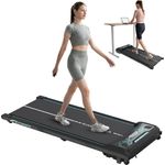 CITYSPORTS Laufband WP6 Walking/Jogging Pad 440W, für zuhause mit Fernbedienung Bluetooth LED Display, 1-6KM/H, Schwarz und Weiß - Preisvergleich