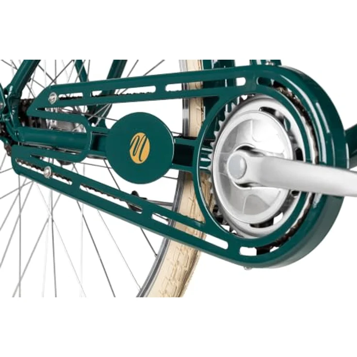 Maxim Cityrad Anno 1902 Wave, 7 Gang Shimano Nexus Rücktritt, Aluminium V-Bremse, grün – Bild 4