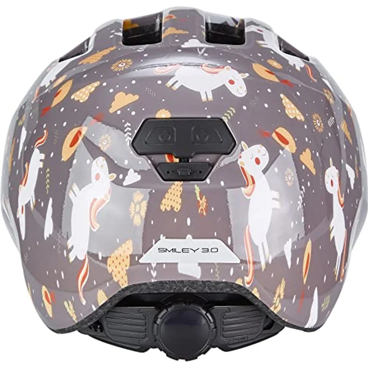 ABUS Helm Smiley 3. 0 grey horse S – Bild 7