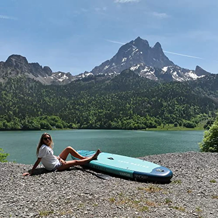 Aqua Marina SUP Vapor, Stand-Up-Paddelboard mit erhöhtem Volumen, grün – Bild 8