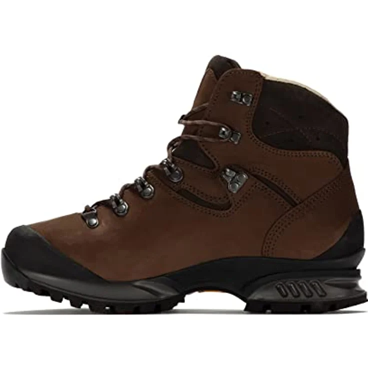 Hanwag Tatra II Herren Wanderschuhe, Vibram-Profilsohle, bequeme Einlegesohle, erde_brown, Größe 46.5 – Bild 4