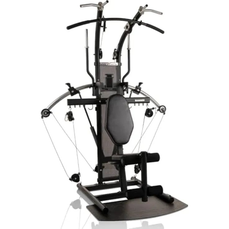 HAMMER Kraftstation BioForce Extreme Pro, Fitnessstation für zu Hause mit TNT-Widerstandstechnologie, 125 kg Zuggewicht, über 140 Übungen