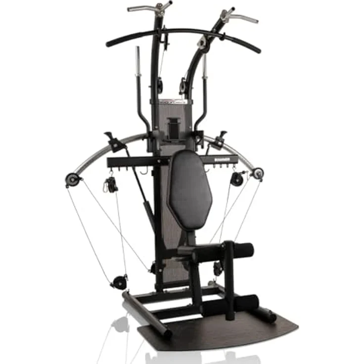 HAMMER Kraftstation BioForce Extreme Pro, Fitnessstation für zu Hause mit TNT-Widerstandstechnologie, 125 kg Zuggewicht, über 140 Übungen – Bild 1