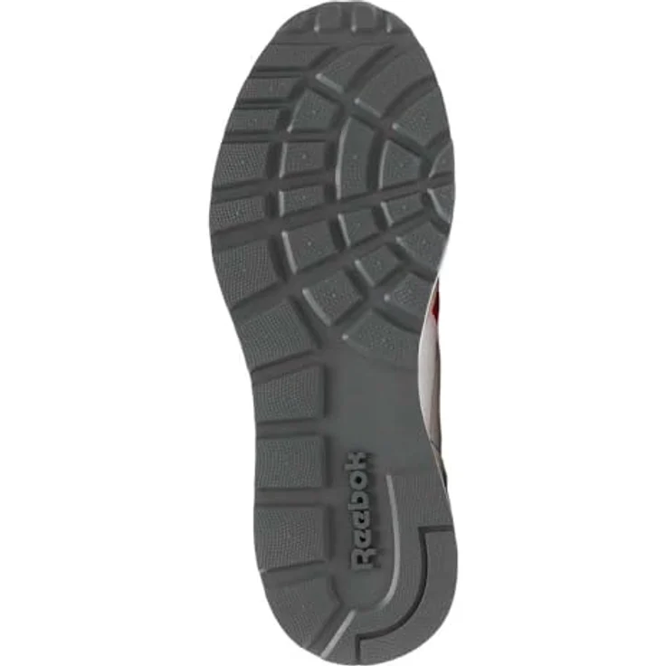 Reebok GL1100 Unisex Sport Sneaker, Freizeitschuhe mit Velours-, Synthetik- und Textil-Obermaterial, Grau/Rot/Blau, Schuhgröße: 39 EU – Bild 2