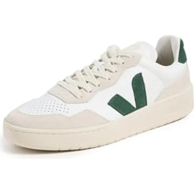 Veja V-90, Laufschuhe aus synthetischem Nubukleder in Extra-White, Größe 42 für Herren – Bild 1