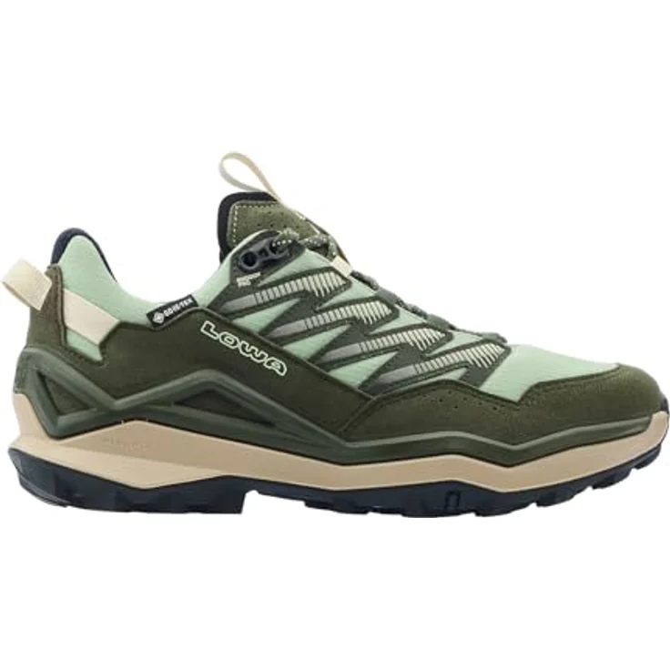 Lowa Maddox Pro GTX Lo Ws, wasserdichte Damen Outdoorschuhe mit griffiger Gummisohle, Olive/Sage, EU 40 – Bild 2