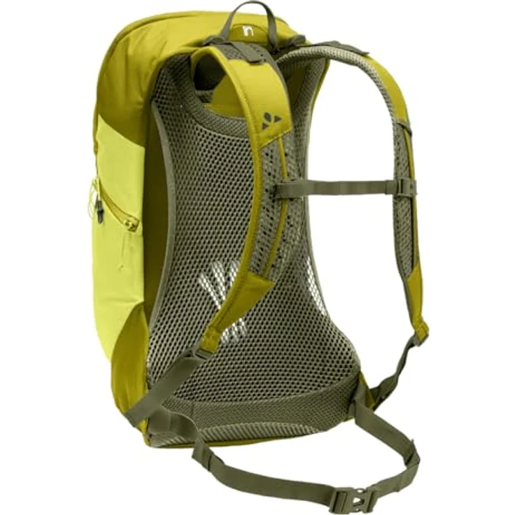 VAUDE Rucksack Agile Air 20 Liter, kompakter Wanderrucksack mit belüftetem Netzrücken, light leaf, Einheitsgröße – Bild 2