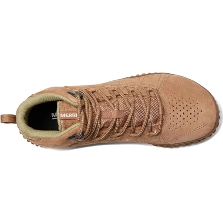 Merrell Wrapt Mid WP, Wanderschuh für Damen mit wasserdichter Membran und Mesh-Innenfutter, Schwarz – Bild 2