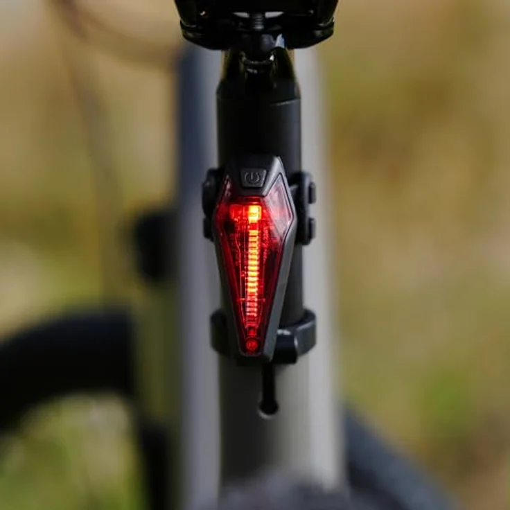 Prophete LED USB-Akkurücklicht, Fahrradbeleuchtung mit hoher Sichtbarkeit – Bild 9