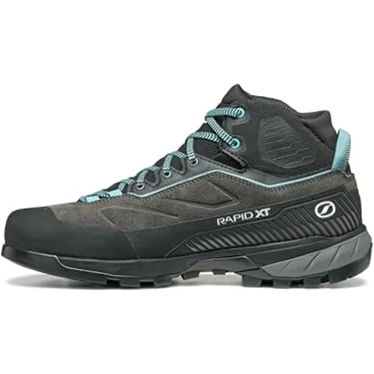 Scarpa Rapid XT Mid GTX WMN 401/2, Wasserdichter Zustiegsschuh für Damen mit griffiger Sohle und Geröllschutzrand – Bild 1