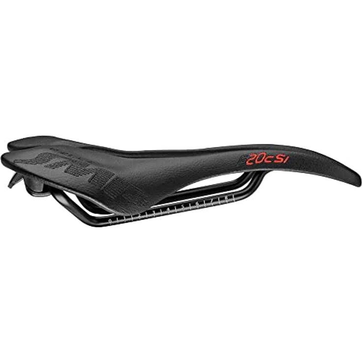 SMP 4Bike F20Csi, Fahrradsattel mit innovativem Design und flexibler Gestaltung, schwarz – Bild 4