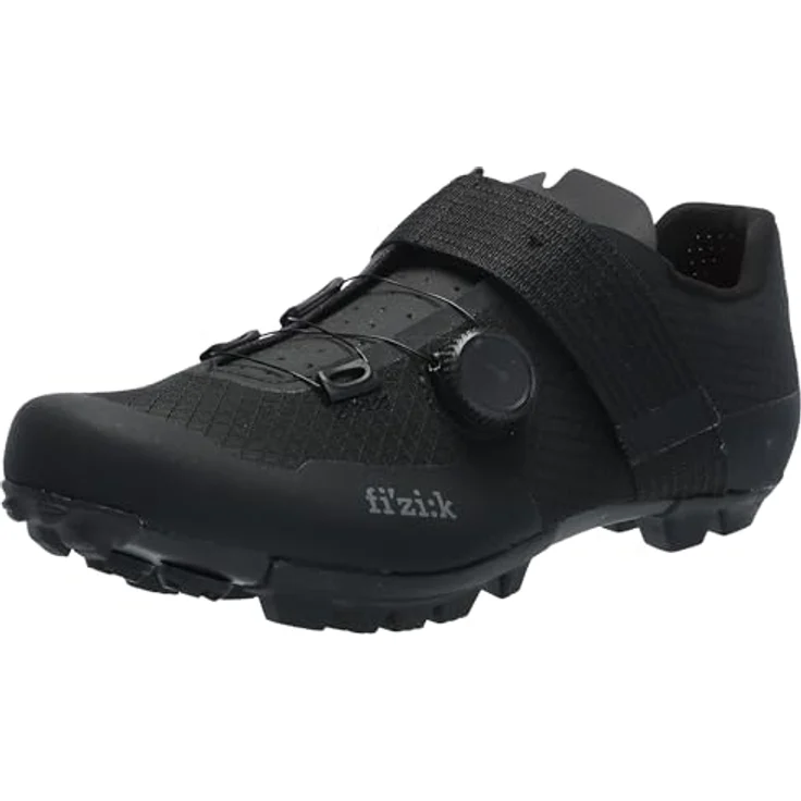 Fizik Ferox Carbon MTB-Schuh, atmungsaktive Oberkonstruktion mit BOA Fit System, Farbe: black/black, Größe: 41 – Bild 1