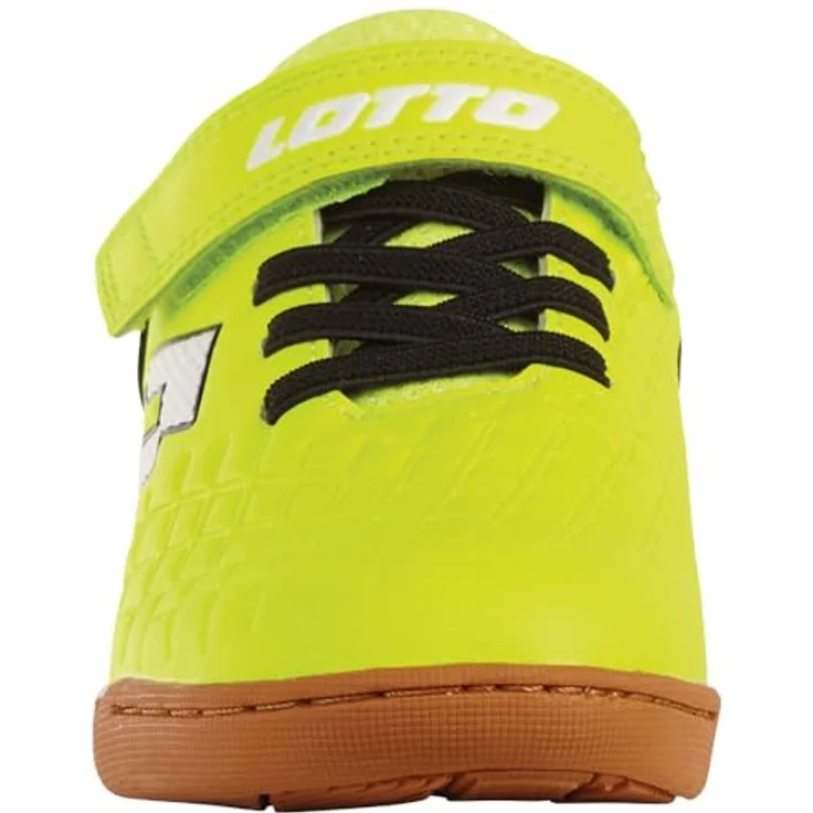 Lotto Dasher K Kinder Low Top Sneaker 2600920K 2411, sportlich, Fr.Yellow/Black, Größe 32 EU – Bild 2