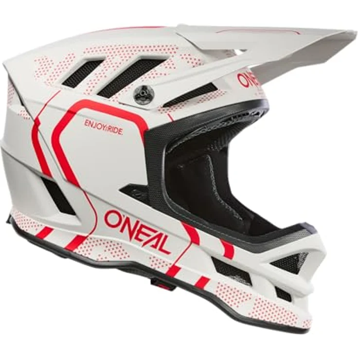 O'Neal Helm BLADE STRIKE, Mountainbike-Helm schwarz/rot mit optimaler Belüftung und Fidlock Magnetverschluss, Größe L (59/60 cm) – Bild 6