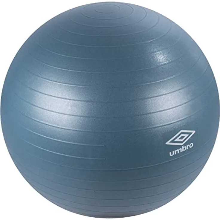 UMBRO Gymnastikball - Ø65 cm - Blau - Sitzball Büro - Medizinball - Sport und Rehabilitation