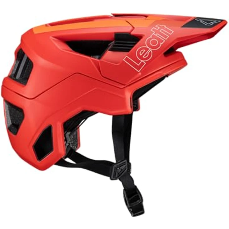 Leatt MTB Enduro 4.0, Velohelm für Erwachsene, 51 - 55 cm, mit Belüftungssystem und abnehmbarem Visier, leicht und sicher – Bild 4