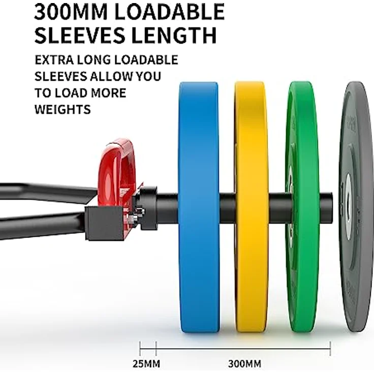 PROIRON Hexagon Hantelstange, Hex Bar Trap Bar Hexagon Hantelstange Olympic Bar Hexagon Stange für Kniebeugen Kreuzheben Schulterheben – Bild 5