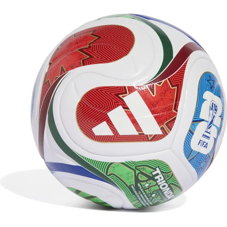 adidas Sportswear Fußball WC LGE J290, Junior Ball mit nahtloser TPU-Laminierung, 290g, weiß/royalblau/solblau