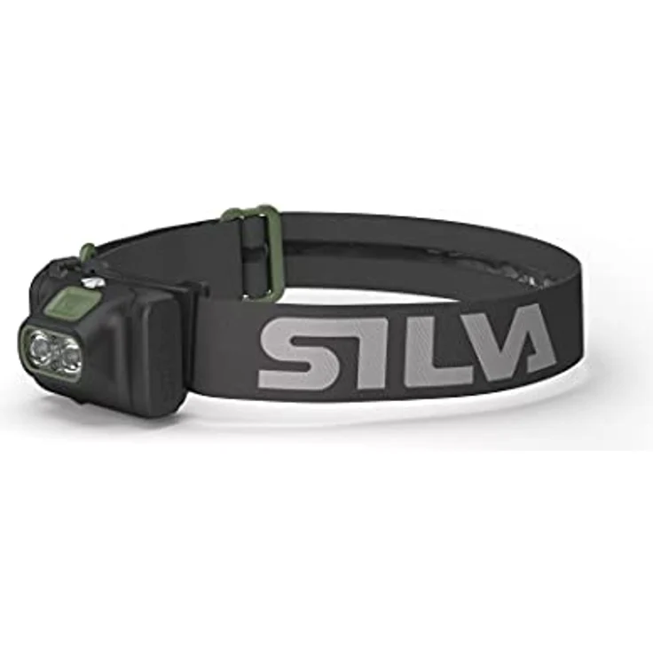 Silva Stirnlampe Scout 3X, batteriebetrieben mit 300 Lumen, 2 Helligkeitsstufen, Weiß & Rot, wasserfest, für Outdoor-Sportarten – Bild 4