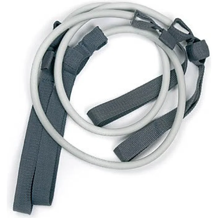 Gymstick Original Sparebands - Extra Strong, Ersatzbänder im Paar, silber – Bild 1