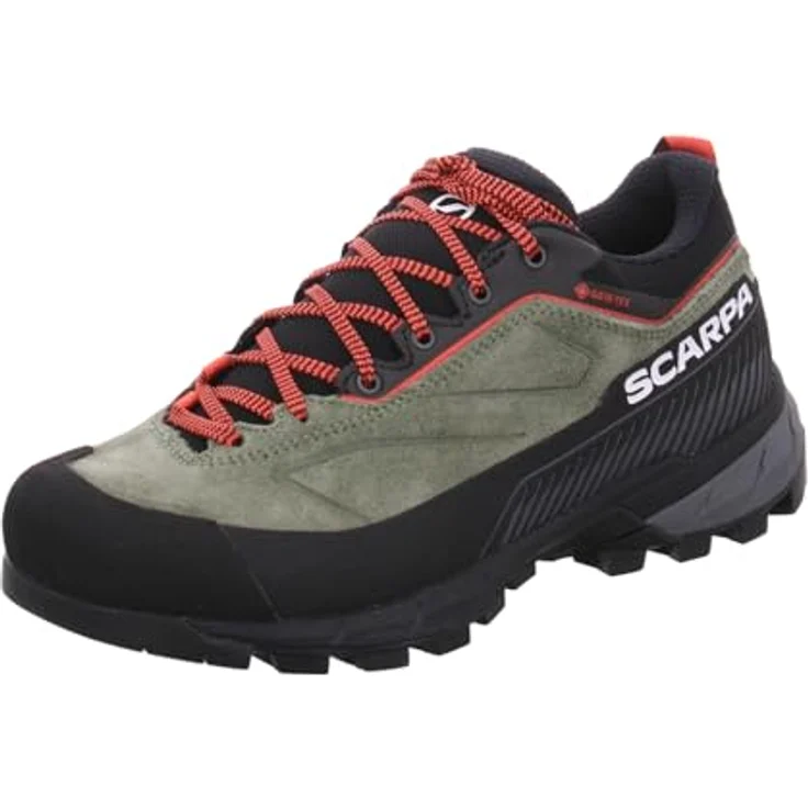 Scarpa Women's Rapid XT GTX, Wasserdichte Damen-Wanderschuhe für technischen Zustieg, 38.5, Schwarz-Grün-Weiß – Bild 1