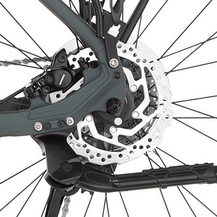 FISCHER E-Bike ATB TERRA 6.8I 711 Ultimate, 55 cm Rahmenhöhe, 711 Wh Akku, BROSE Mittelmotor, 9-Gang Kettenschaltung, StVZO-zugelassen – Bild 6
