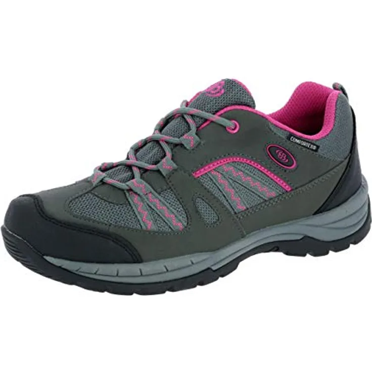 BRÜTTING Fresno, Outdoorschuh für Frauen mit flexiblem Obermaterial aus Nylon, Wechselfußbett und profilierter Gummisohle