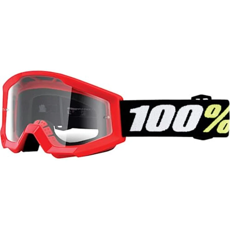 100% Strata Mini, Skibrille für Kinder mit zweilagigem Schaum und rutschfestem Brillenband, gute Belüftung – Bild 2